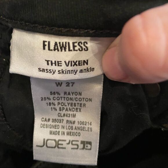 Joe's jeans flawless the vixen black denim jeans - Picture 6 of 6